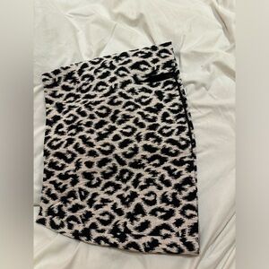Leopard mini skirt from forever 21